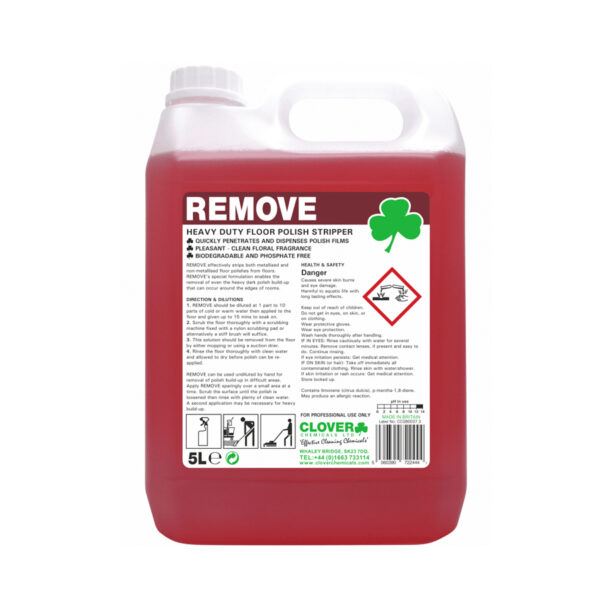 Clover Remove Floor Polish Stripper from Mojjo