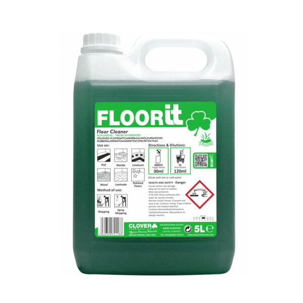 Clover Floorit Neutral Floor Cleaner 5L from Mojjo