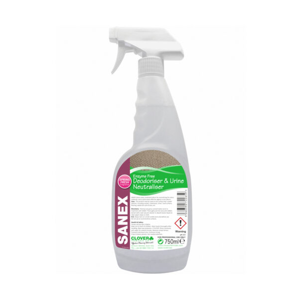 Clover Sanex Deodoriser & Urine Neutraliser 750ml from Mojjo