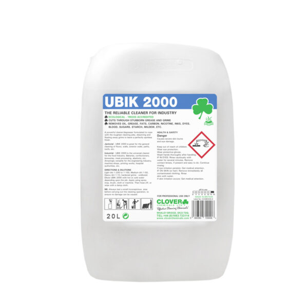 Clover UBIK 2000 Universal Cleaner 20L from Mojjo