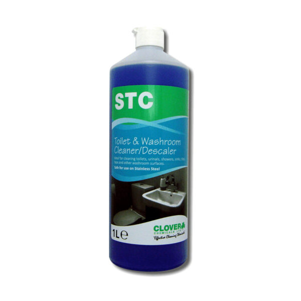 Clover STC Toilet & Washroom Cleaner & Descaler 1L from Mojjo