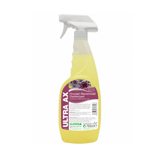 Clover Ultra AX Virucidal Disinfectant 750ml from Mojjo