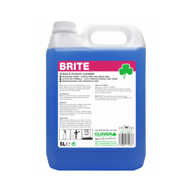 Clover Brite Window Mirror & Plastic Cleaner 5L from Mojjo