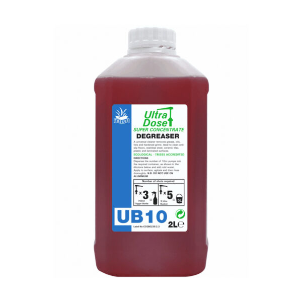 Clover UB10 Concentrated Degreaser 2L from Mojjo