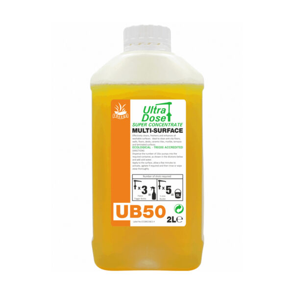 Clover UB50 Concentrated Multi-Surface Cleaner 2L from Mojjo