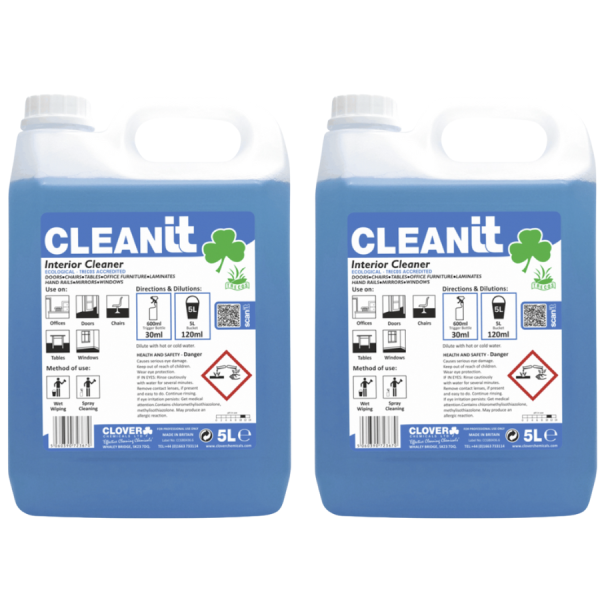 Clover - CleanIT (Interior Cleaner) (5L) Pack of 2