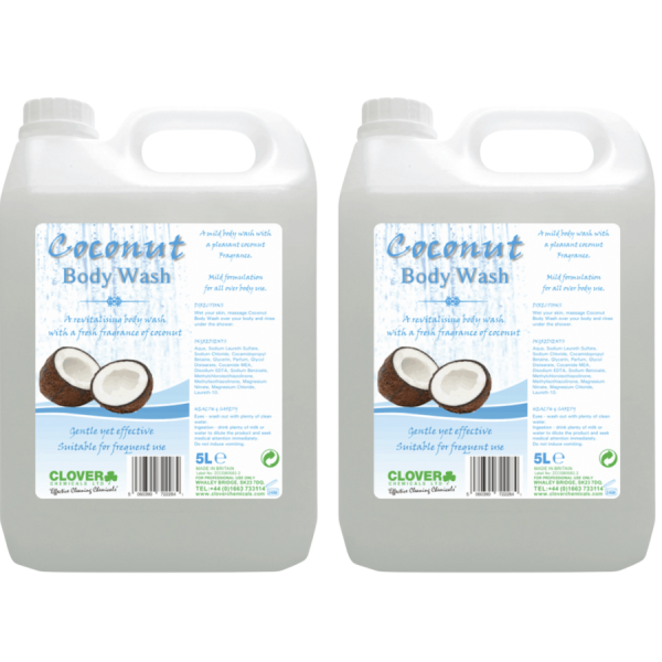 Clover - Coconut Body Wash (5L) Pack of 2