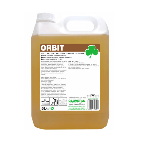 Clover Orbit Neutral Extraction Carpet Cleaner from Mojjo