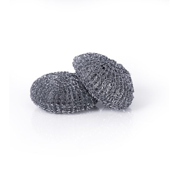 Galvanised Stainless Steel Scourers Small (24g) - Pack of 8