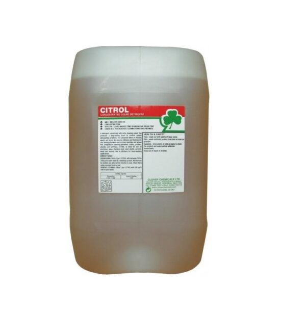 Clover – Citrol (Concentrated Washing Up Liquid) (20L)