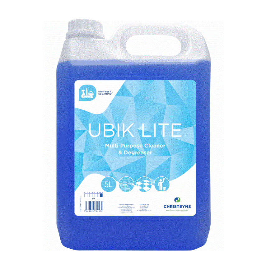 Clover - UBIK LITE (Multi Purpose Cleaner & Degreaser) (5L) Pack of 2